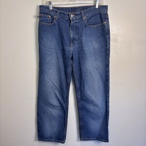 Polo Jeans Company Ralph Lauren Womens Size 10 Blue Relaxed Denim